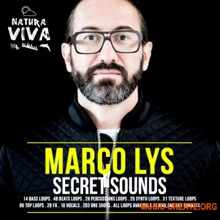 Natura Viva Marco Lys Secret Sounds (WAV) - сэмплы Techno, Tech House