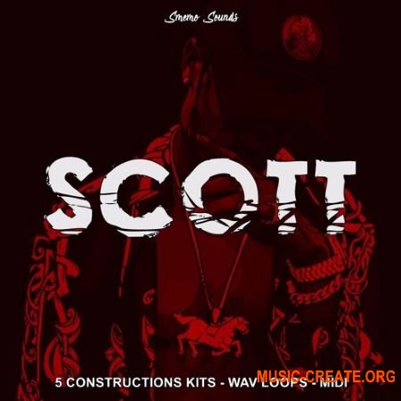 Smemo Sounds SCOTT (WAV) - сэмплы Rap, Hip Hop, Trap, Trap Soul