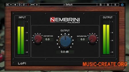 Nembrini Audio LoFi Vintage Clipper v1.0.4 (Team R2R) - плагин сатурации