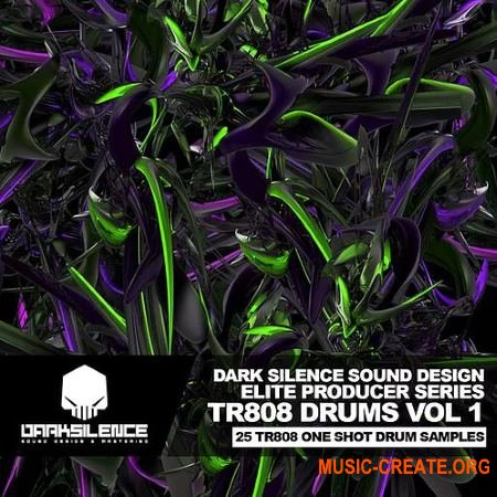 Dark Silence Sound Design TR808 DrumKit Vol.1 (WAV) - сэмплы ударных