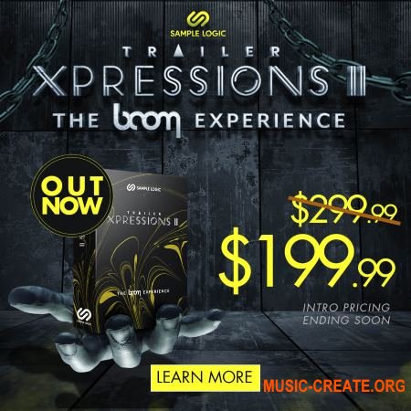 Sample Logic Trailer Xpressions II: The BOOM Experience (KONTAKT) - кинематографическая библиотека