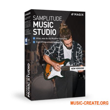 MAGIX Samplitude Music Studio 2021 v26.1.0.16 (x64) Portable (Team P2P) - виртуальная музыкальная студия