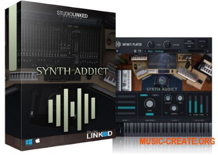 StudioLinked Infiniti Expansion Synth Addict WiN (DECiBEL) - библиотека звуков синтезаторов