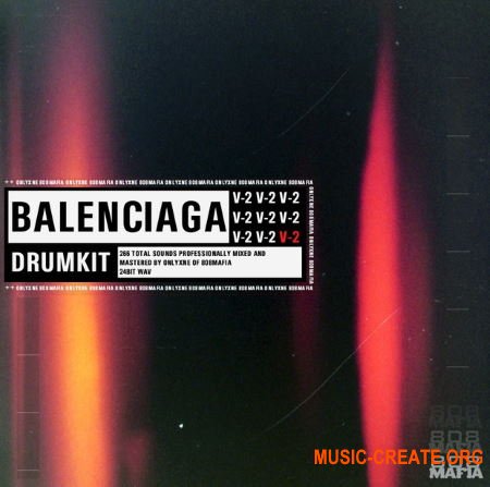 Onlyxne Of 808 Mafia Balenciaga V2 (Drum Kit) (WAV) - драм сэмплы