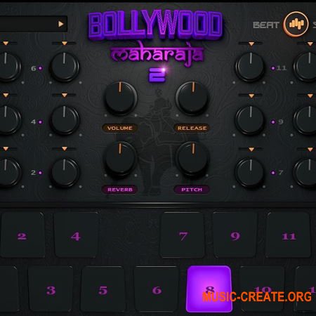 BeatSkillz Bollywood Maharaja v2.0 WiN OSX RETAiL (SYNTHiC4TE) - виртуальный ударный инструмент