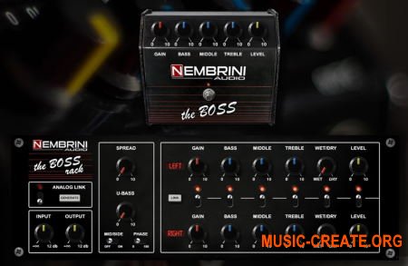 Nembrini Audio The Boss Bundle v1.0.1 (Team R2R) - гитарный усилитель