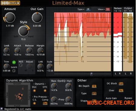 LVC-Audio Limited-MAX v1.1.0 (Team R2R) - плагин лимитер