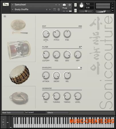 Soniccouture Samulnori Percussion v1.5.0 (KONTAKT) - библиотека перкуссии