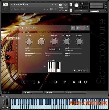 Soniccouture Extended Piano v1.1.0 (KONTAKT) - библиотека фортепиано