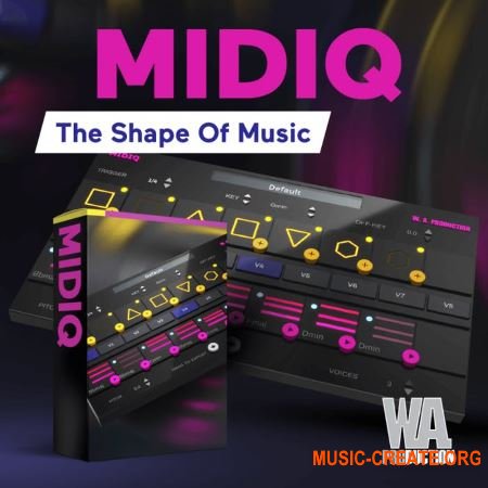 WA Production MIDIQ v1.0 x64 VST WiN - генератор MIDI-секвенций