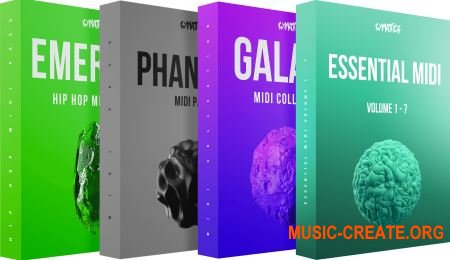 Cymatics The Ultimate MIDI Collection (WAV MiDi) - сборка MIDI паков