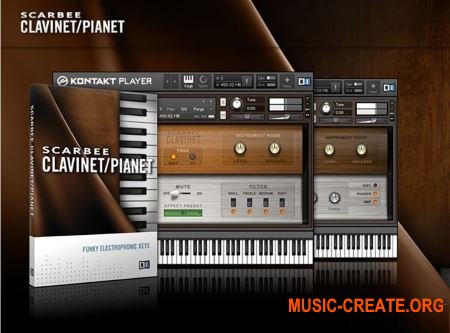 Native Instruments SCARBEE CLAVINET / PIANET v1.3.0 (KONTAKT) - электрическое пианино
