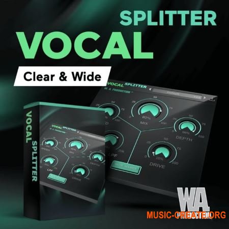 WA Production Vocal Splitter v1.0.0 x64 x86 VST AU AAX WiN MAC FULL RETAiL - виртуальный вокальный процессор