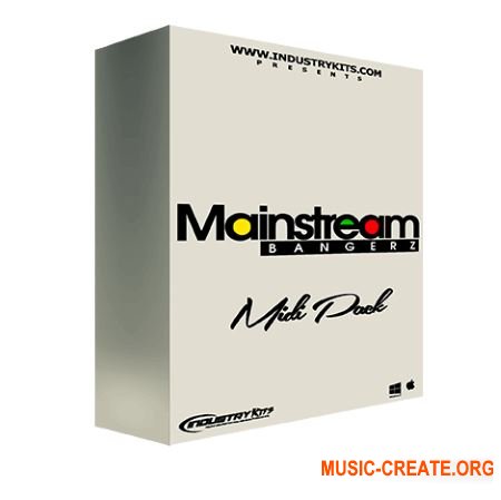 IndustryKits Industry Kits Mainstream Bangers MIDI Pack (MiDi)