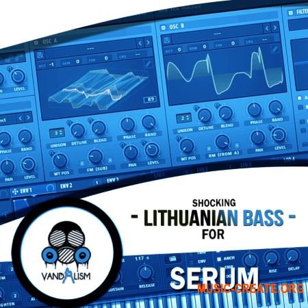 Vandalism Shocking Lithuanian Bass For Serum (Serum presets)