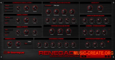 G-Sonique Renegade v1.3 R2 (Team RET) - синтезатор