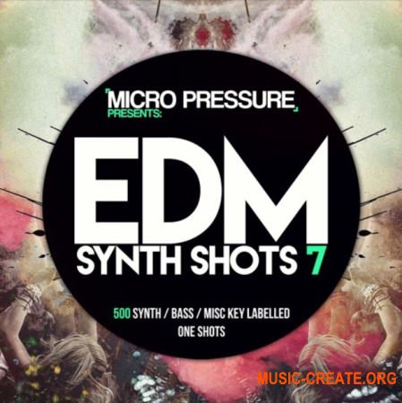 HY2ROGEN EDM Synth Shots 7 (MULTiFORMAT) - сэмплы EDM, Electro House