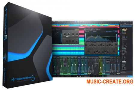 PreSonus Studio One 5 Professional v5.0.1 (Team R2R) - программа для создания музыки