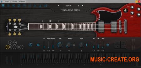 Ample Sound Ample Guitar VC v3.2.0 WiN OSX - инструмент и сэмплы гитары Gibson SG Vintage 61
