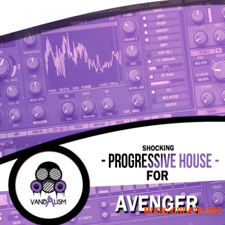 Vandalism Shocking Progressive House For Avenger (AVENGER, MIDI)