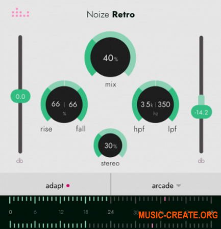 Denise Audio Noize Retro v2.0.0 WIN OSX RETAiL (SYNTHiC4TE) - плагин эффект шума