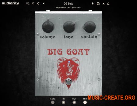 Audiority Big Goat v1.2.1 WIN OSX Regged (Team RET) - гитарный усилитель