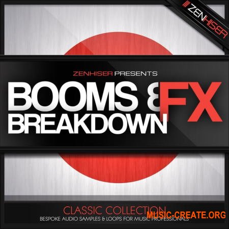 Zenhiser Booms and Breakdown FX (WAV) - звуковые эффекты