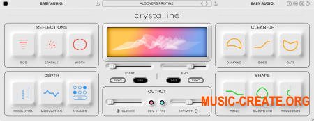 Baby Audio Crystalline v1.0.2 Regged WIN macOS - плагин реверберации