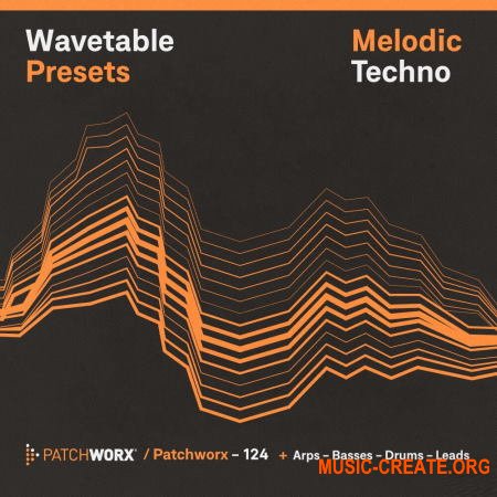 Loopmasters Patchworx 124 Melodic Techno Wavetable Presets (ADG WAV MiDi) - сэмплы Techno