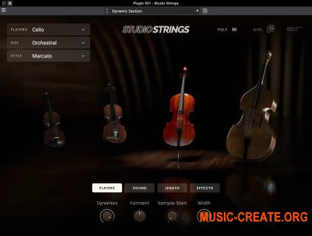 AIR Music Technology Studio Strings v1.1.0 (Team R2R) - оркестровые струнные инструменты