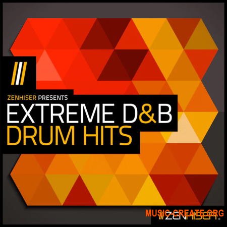 Zenhiser Extreme DnB Drum Hits (WAV)