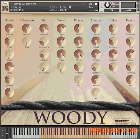 Ferpect Instruments Woody African Percussion (Kontakt)