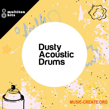 Multiton Bits Dusty Acoustic Drums (WAV)