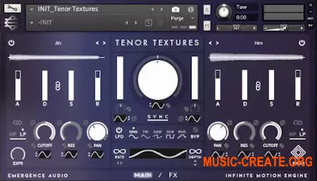 Emergence Audio Tenor Textures (KONTAKT)