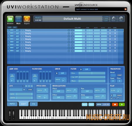 UVI Workstation  от Ultimate Sound Bank - звуковой модуль