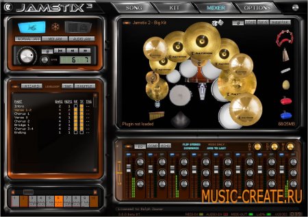 Jamstix 3 от Rayzoon Technologies - виртуальный барабанщик