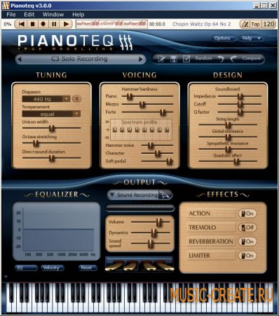 Pianoteq / Pianoteq Pro 3.6 от Modartt - виртуальное фортепиано