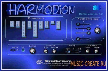 Harmodion от Syntheway Virtual Musical Instruments - орган