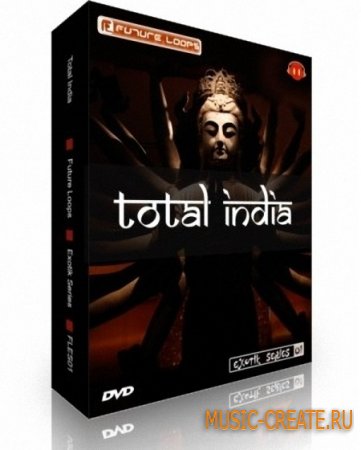 Total India MULTiFORMAT DVDR от Future Loops - сэмплы индийской музыки