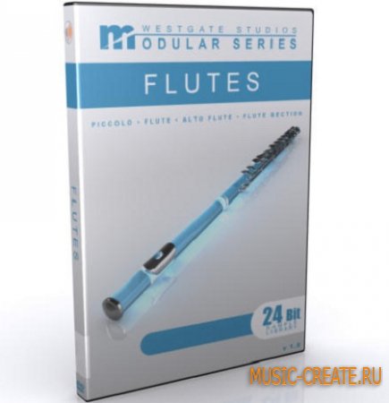 Westgate Studios - Modular Series Flutes (KONTAKT) - сэмплы флейты