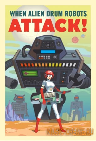 When Alien Drum Robots Attack от Goldbaby - сэмплы Hip Hop, Drum - Bass, Dub Step, Techno, House, Dub, Break Beat