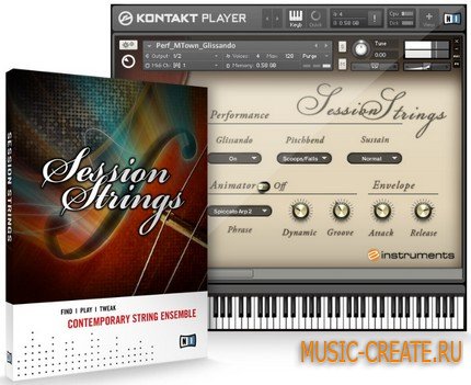 Native Instruments - Session Strings - библиотека струнных Native Instruments - Session Strings - библиотека струнных