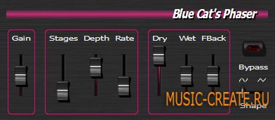 Blue Cat's Phaser / Stereo Phaser от Blue Cat Audio - фазер