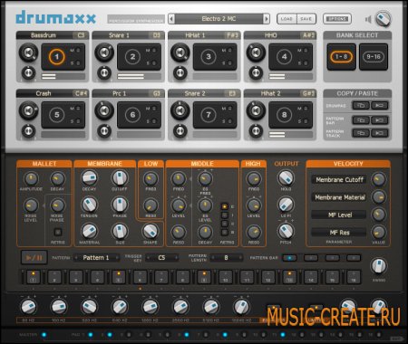 Drumaxx FLi VSTi v1.2 от Image-Line - драм синтезатор