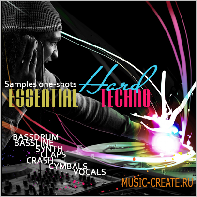 Essential Hard Techno (WAV) от Samples one-shots - сэмплы Techno