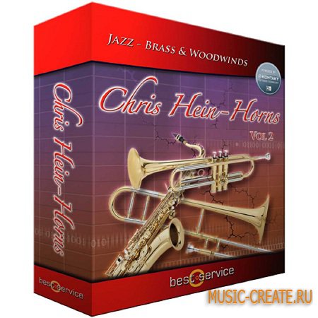 Chris Hein Horns Vol 2 от Best Service - библиотека звуков духовых инструментов для KONTAKT Chris Hein Horns Vol 2 от Best Service - библиотека звуков духовых инструментов для KONTAKT