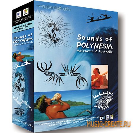 SOUNDS OF POLYNESIA от Zero-G - виртуальные инструменты Южного Тихого океана