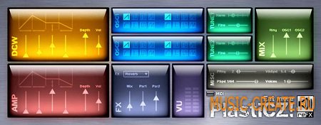 PlastiCZ 1.1.0 от reFX - синтезатор PlastiCZ 1.1.0 от reFX - синтезатор