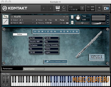 Opus 1 Flute от Vienna Symphonic Library - флейта VST (KONTAKT) Opus 1 Flute от Vienna Symphonic Library - флейта VST (KONTAKT)