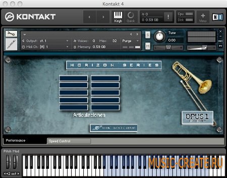 Opus 1 Tenor Trombone от Vienna Symphonic Library - тромбон тенор VST (KONTAKT)